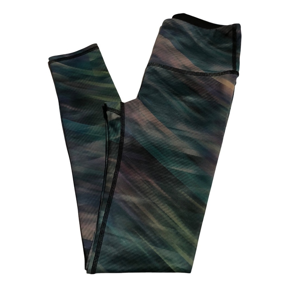 Noli Athletic Leggings Size‎ Small Blue, Green, and Pink